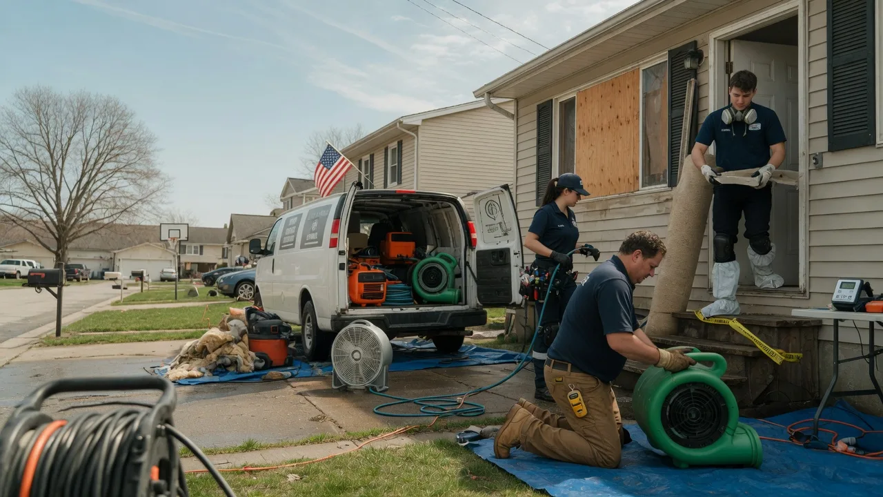 Water Damage Restoration in Bigler, PA near me